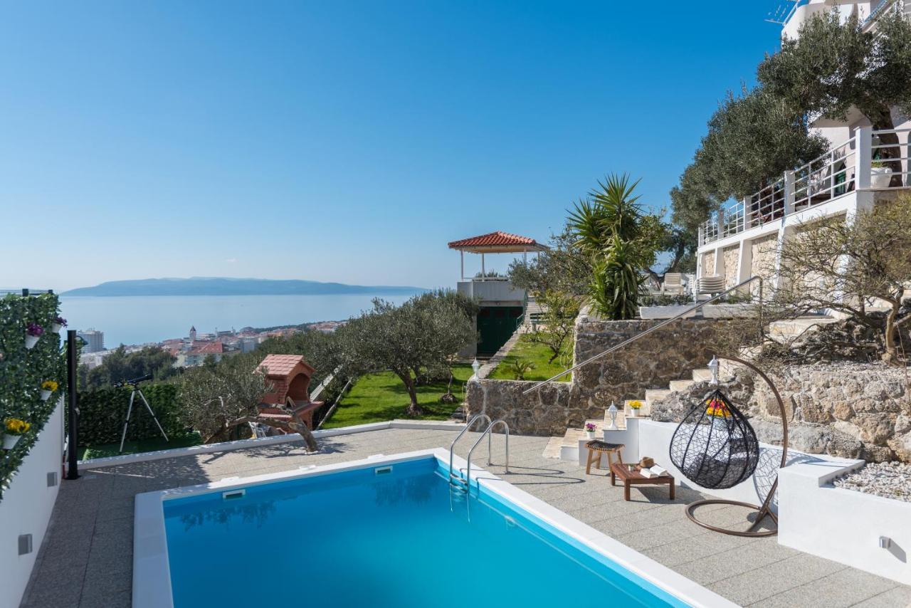Villa Petra Apartment With Private Pool Makarska Exteriör bild