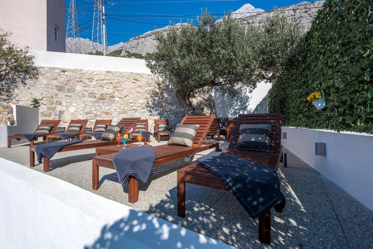Villa Petra Apartment With Private Pool Makarska Exteriör bild