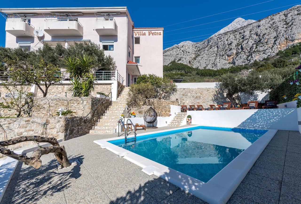 Villa Petra Apartment With Private Pool Makarska Exteriör bild
