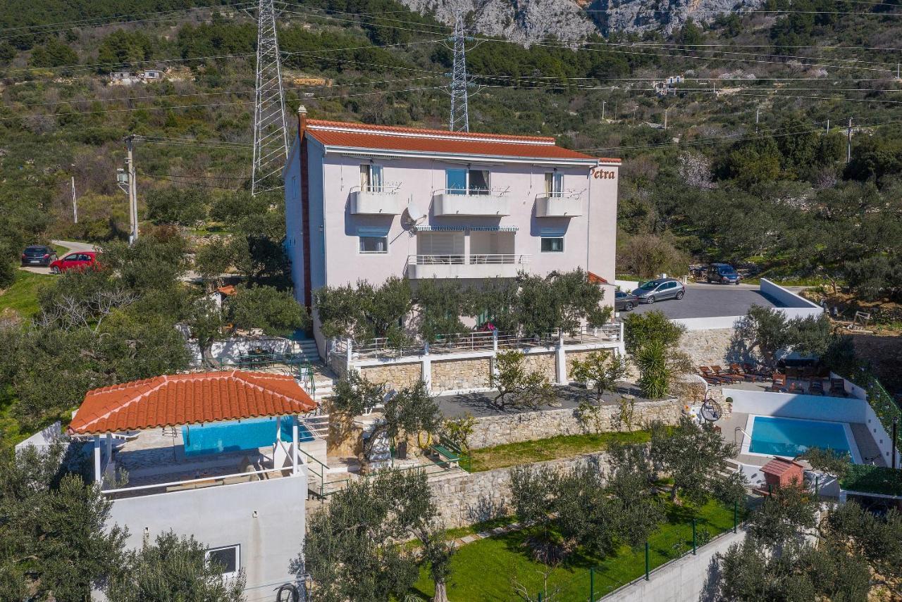 Villa Petra Apartment With Private Pool Makarska Exteriör bild