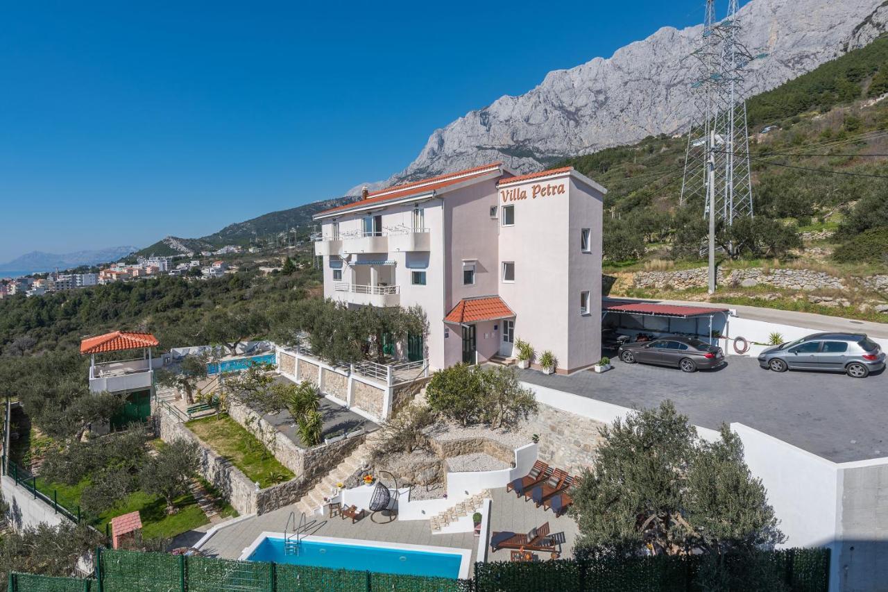 Villa Petra Apartment With Private Pool Makarska Exteriör bild